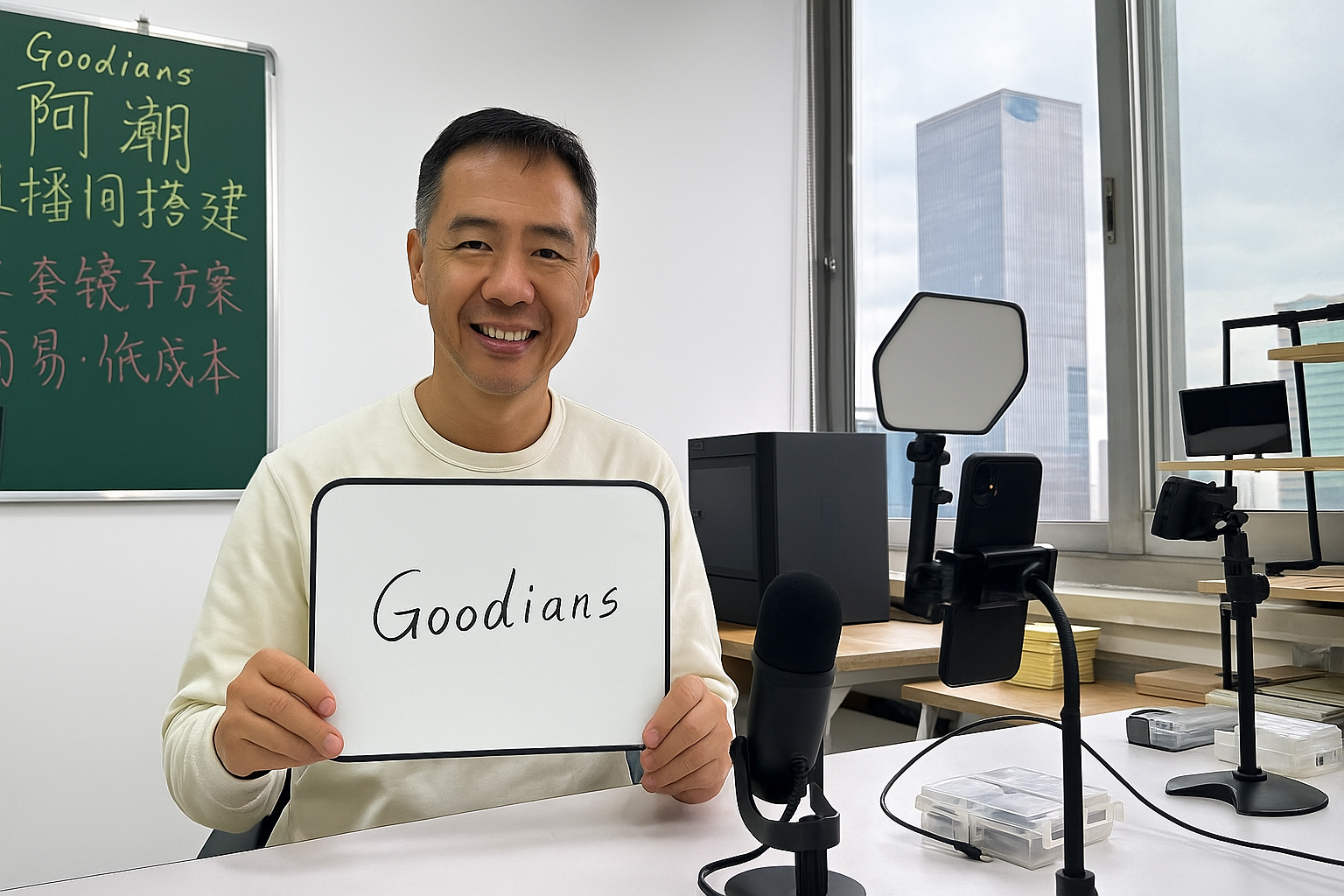 Goodians creative workspace in Huaqiangbei Shenzhen