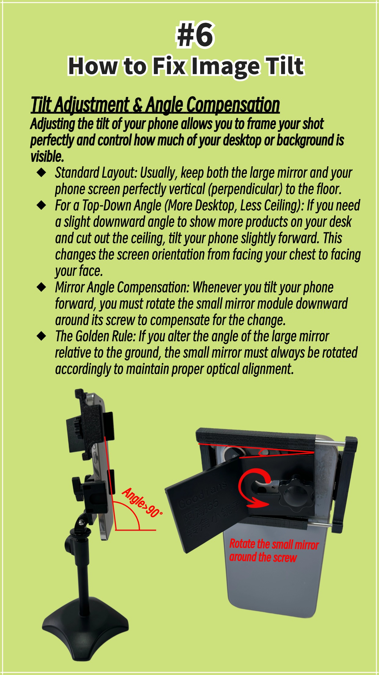 AngleFlip 55 Fix Image Tilt